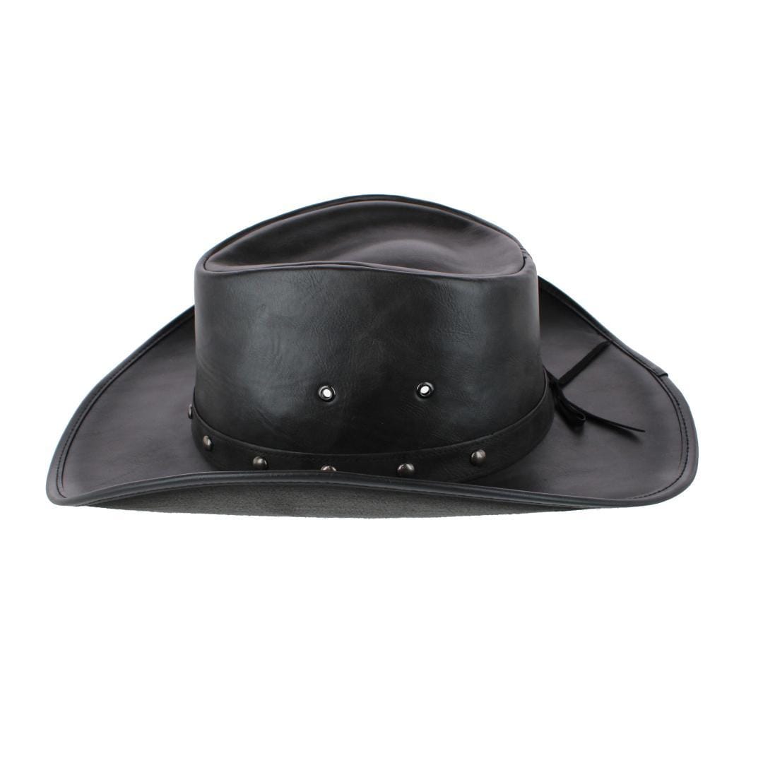 Kenny K. Men's Distressed Western Studded Hat - Black
