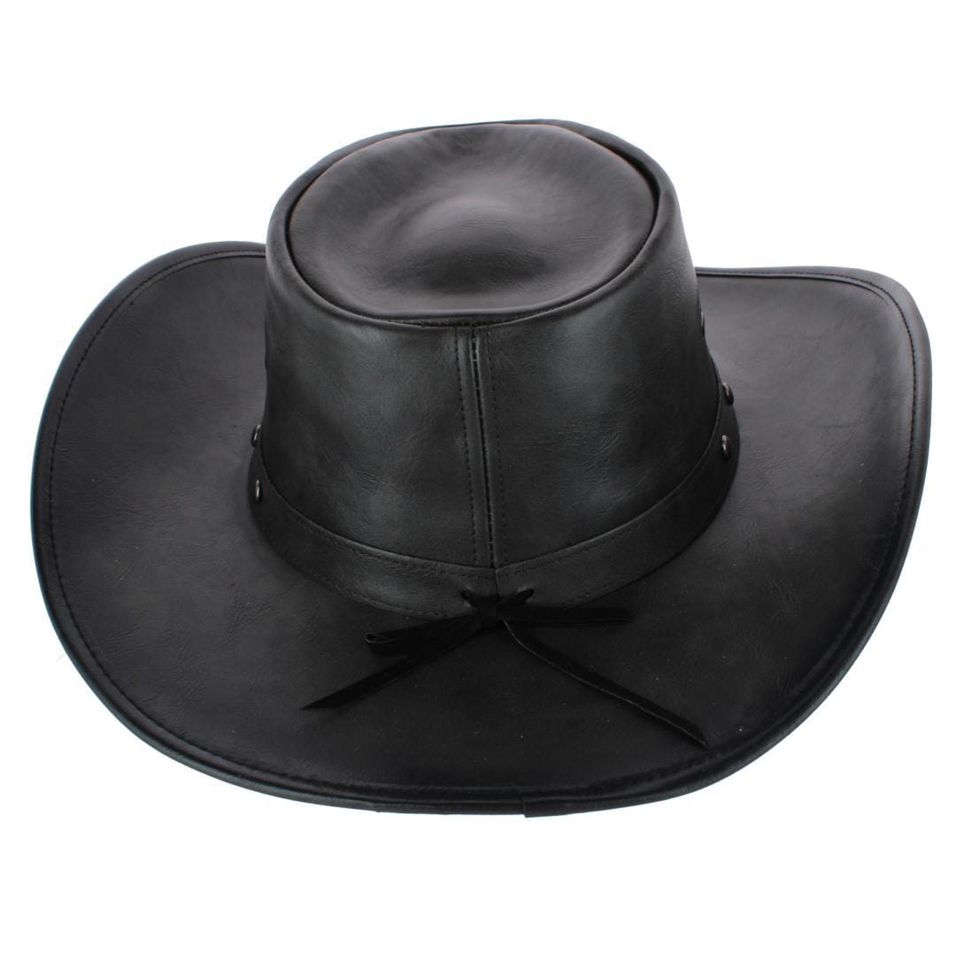 Kenny K. Men's Distressed Western Studded Hat - Black