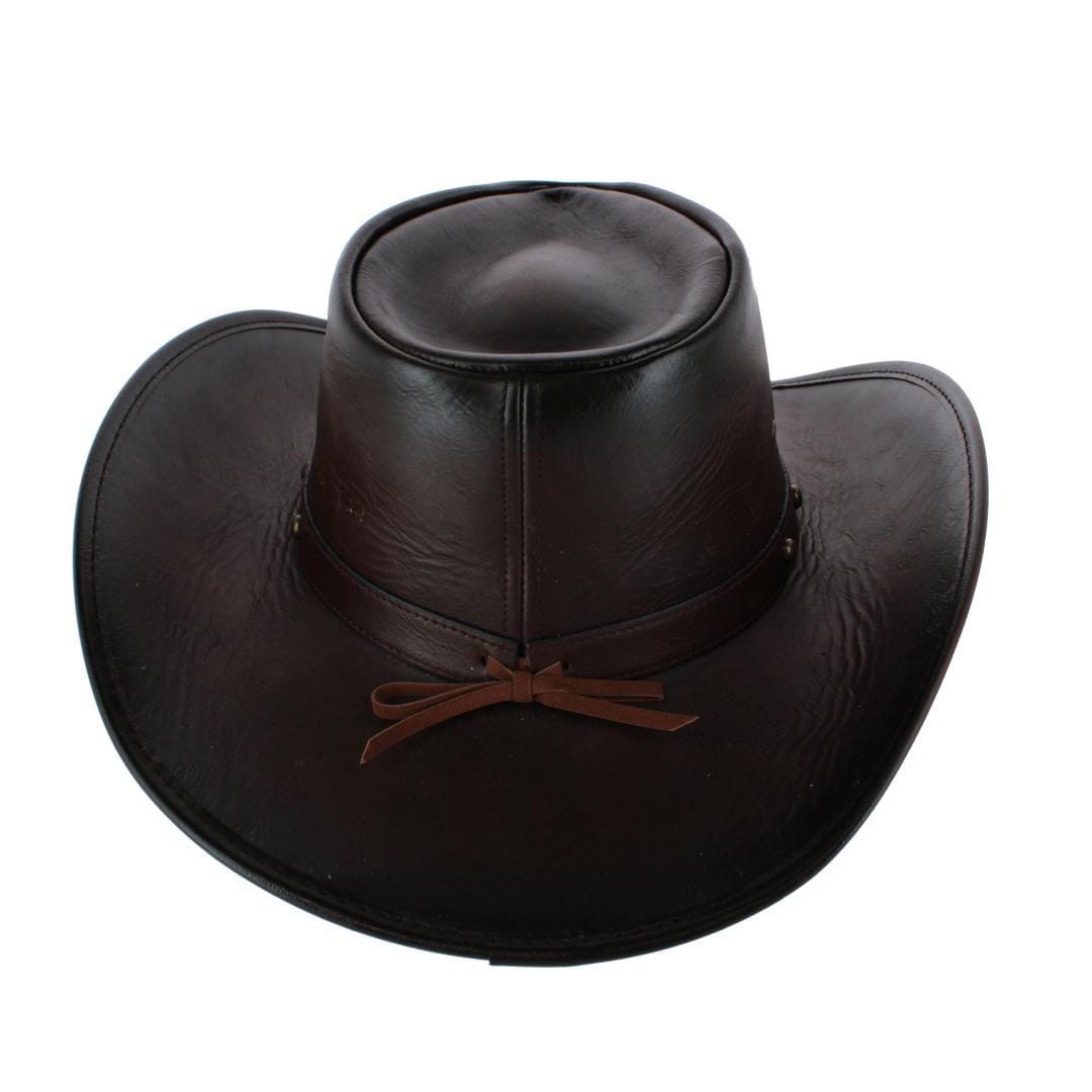 Kenny K. Men's Distressed Western Studded Hat - Brown