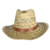 Men's Rush Straw Lightweight Safari Hat with Chin Cord