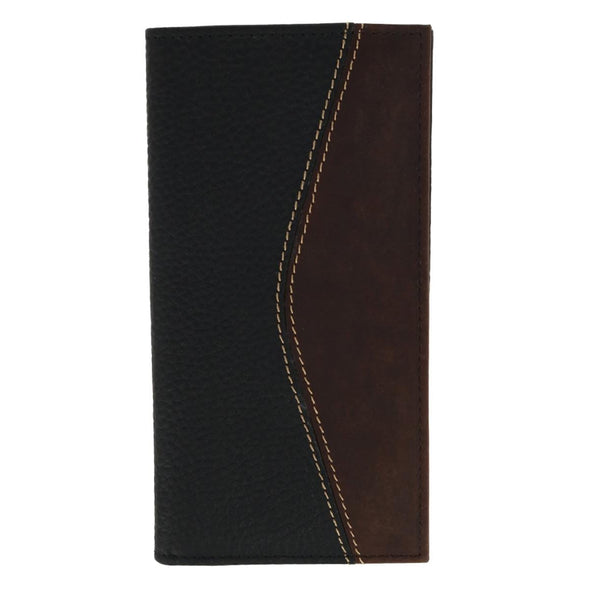 Men's Bison and Hunter Leather Rodeo Wallet
