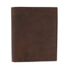 Men's Distressed Hunter Leather RFID Hipster Wallet