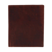 Men's Oil Pull Up Leather Hipster Wallet