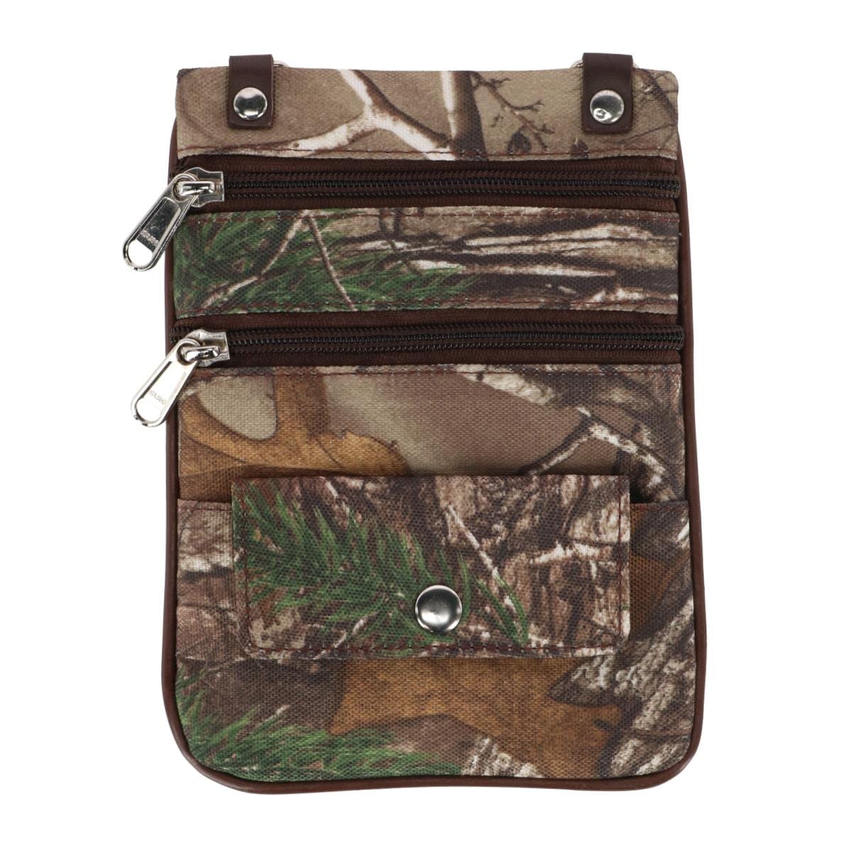 CTM® Men's Realtree Camo Crossbody Bag - Men's Realtree Camo Crossbody Bag