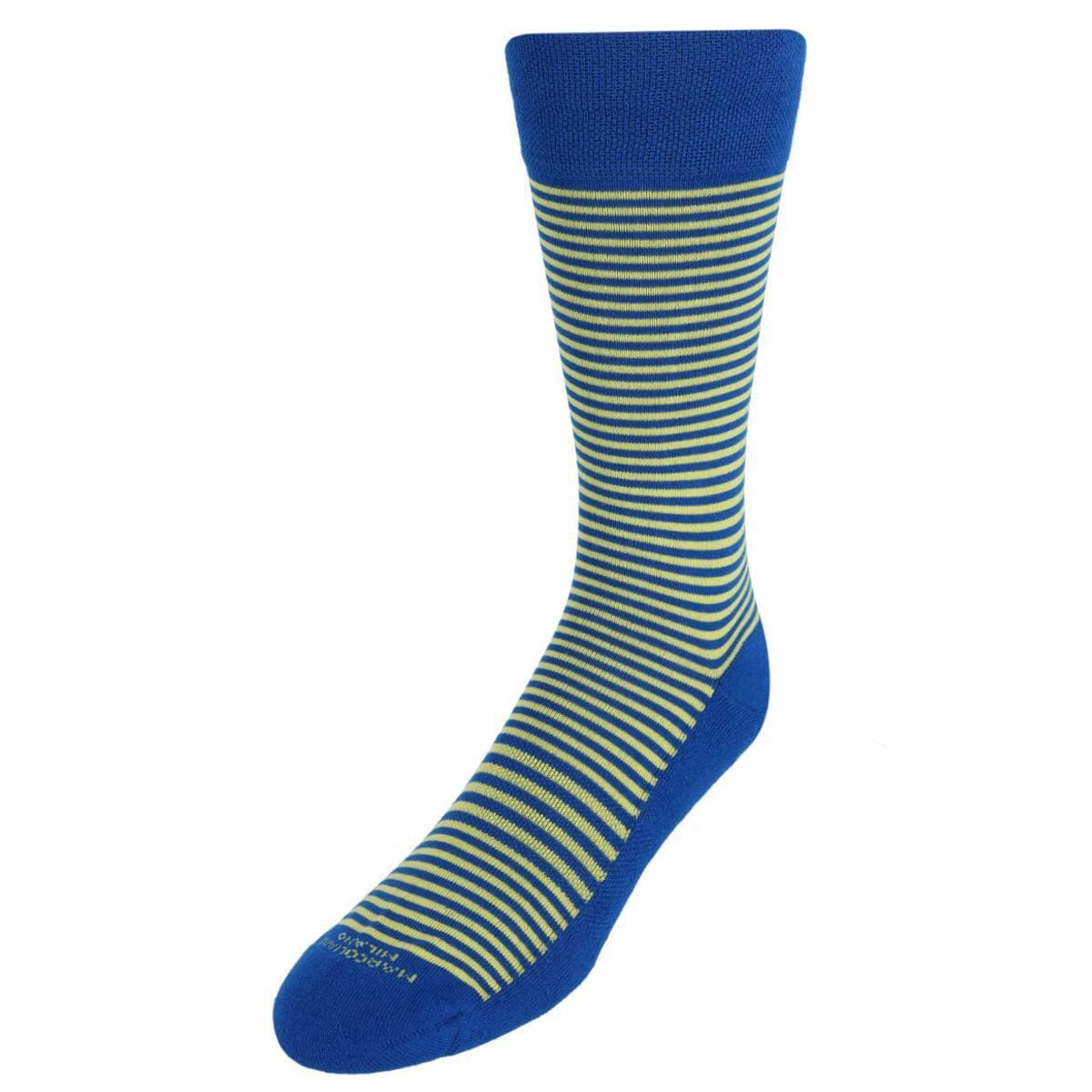 Marcoliani Men's Palio Stripe Full Cushioned Sneaker Sock (1 Pair)