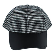 Women's Houndstooth Baseball Cap