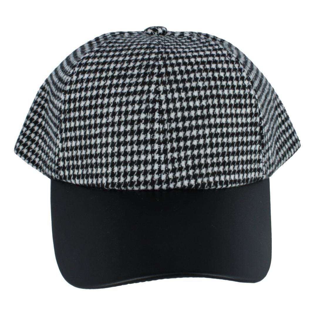 Magid Hats Women's Houndstooth Baseball Cap - Women's Houndstooth Baseball Cap