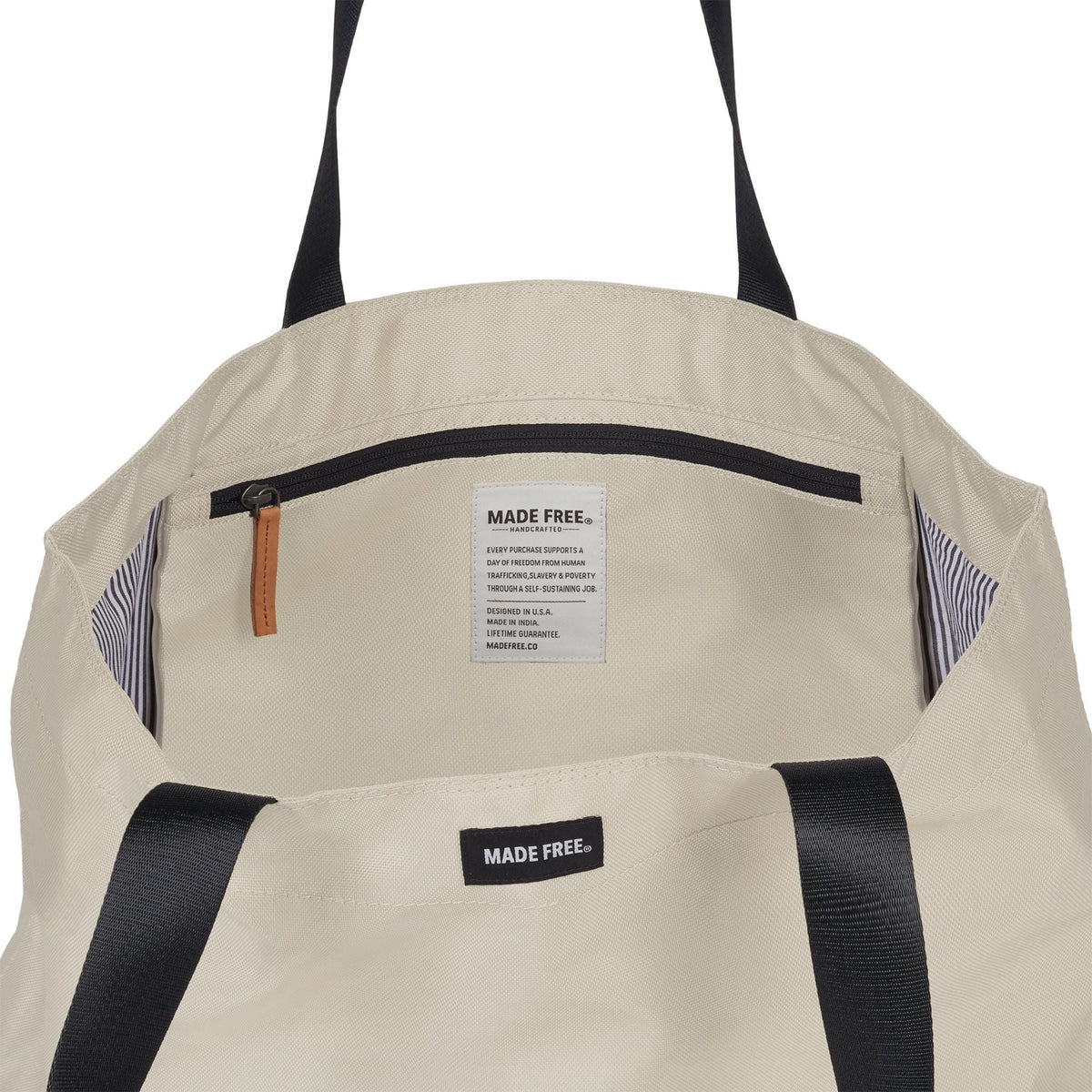 Made Free Day Tote AW Large - Sand