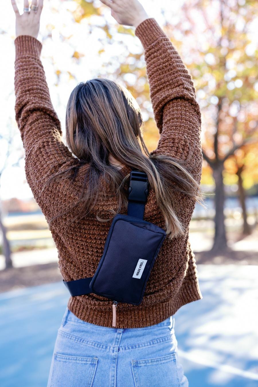 Made Free Hip Pack Waistpack - Charcoal