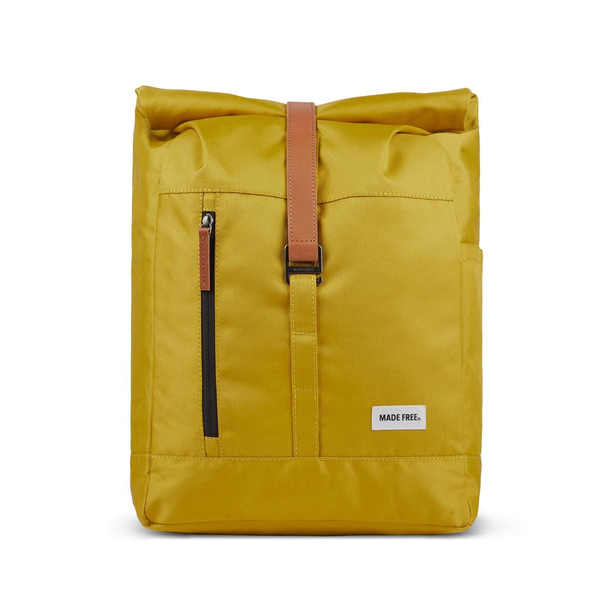 Made Free Roll Top Pack Backpack - Mustard