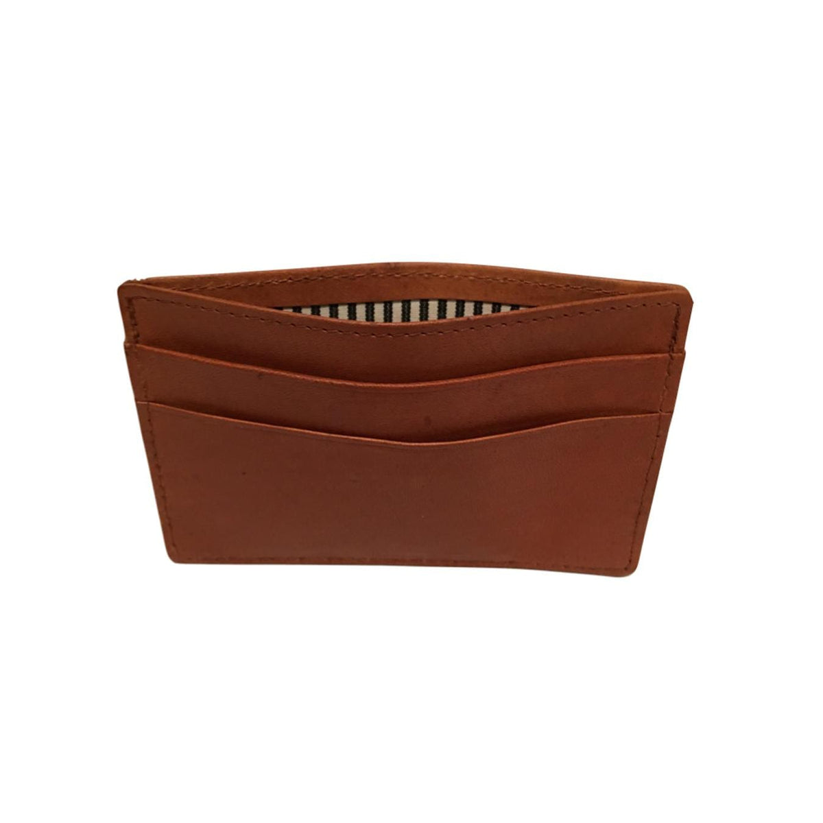 Made Free Leather Card Wallet - Camel