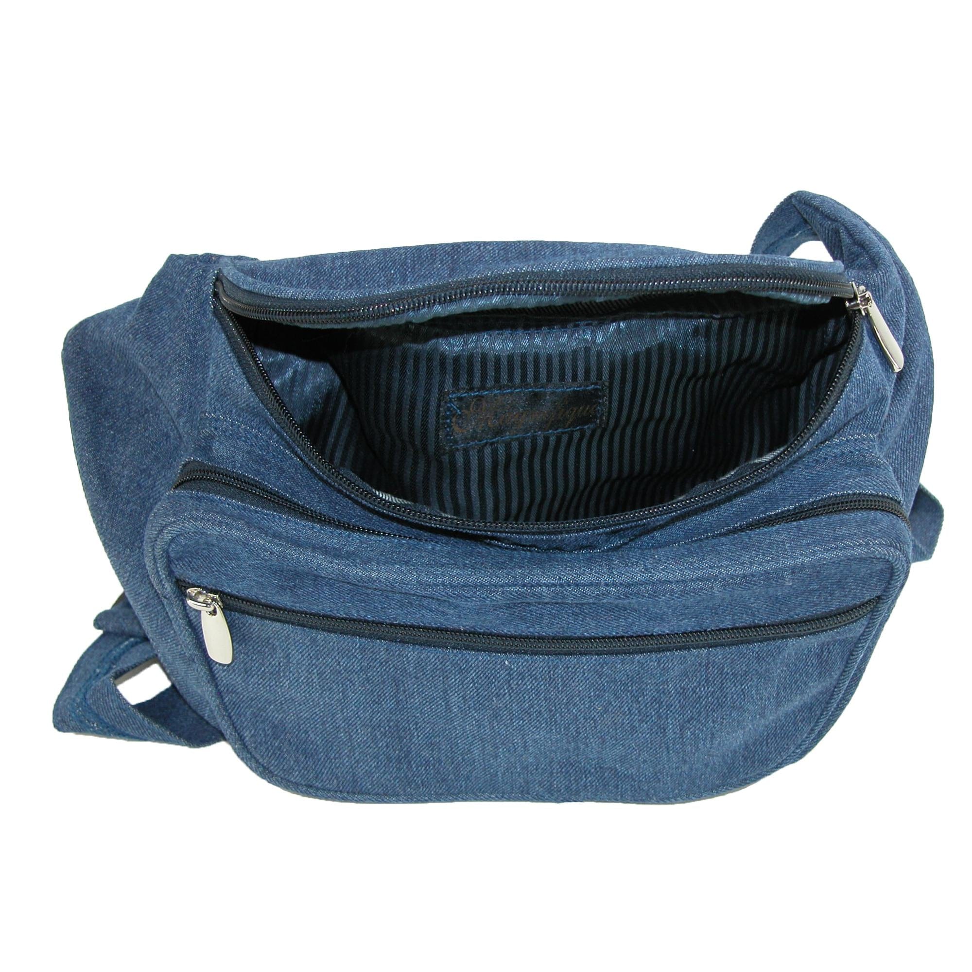 Magnifique Denim Large Fanny Waist Pack - Denim