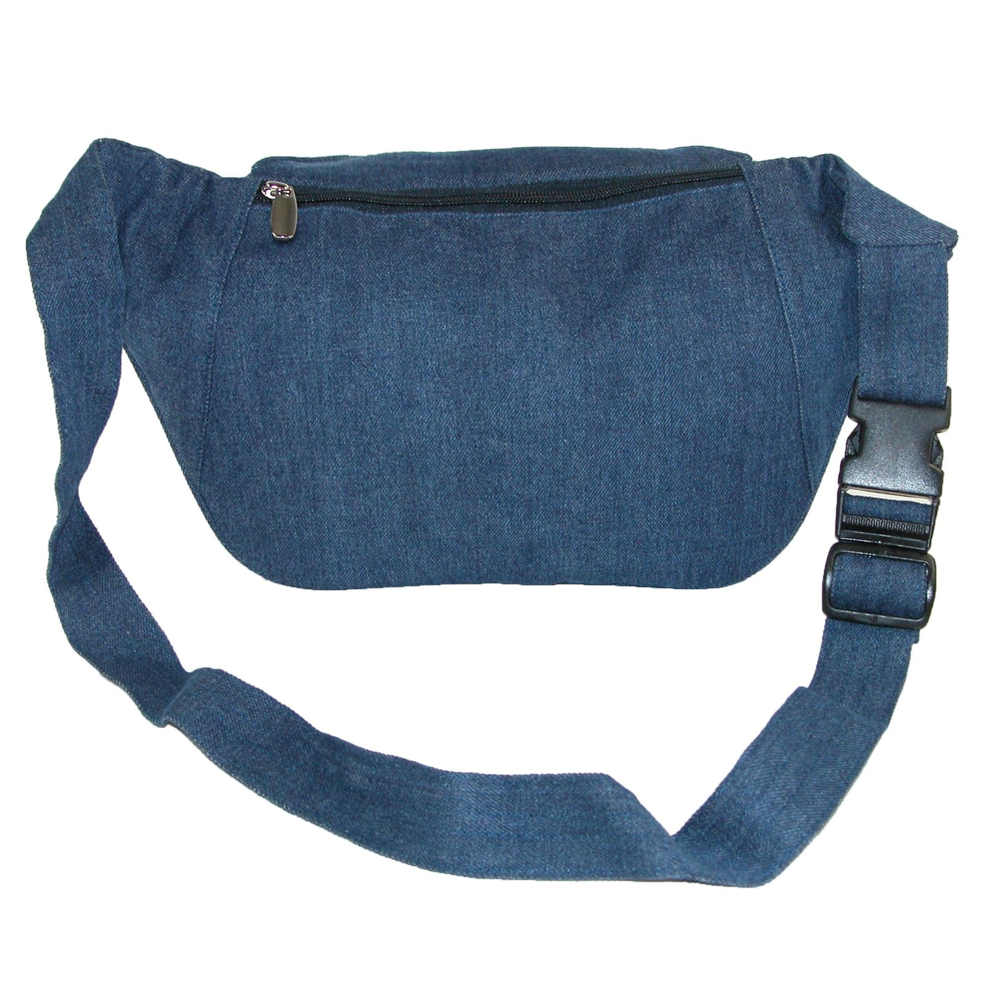 Magnifique Denim Large Fanny Waist Pack - Denim