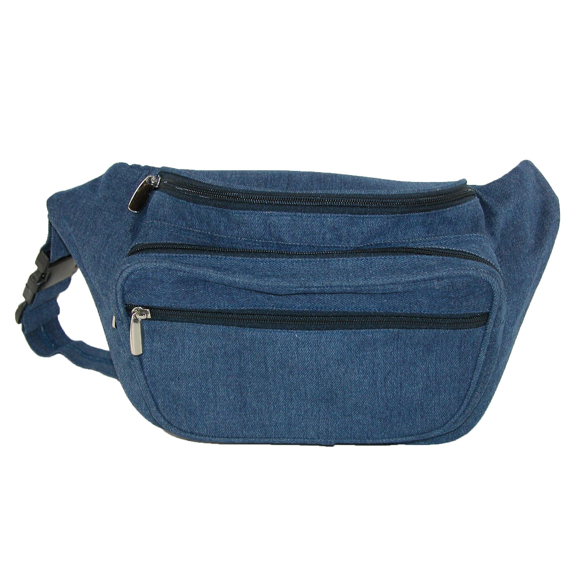 Magnifique Denim Large Fanny Waist Pack - Denim Large Fanny Waist Pack