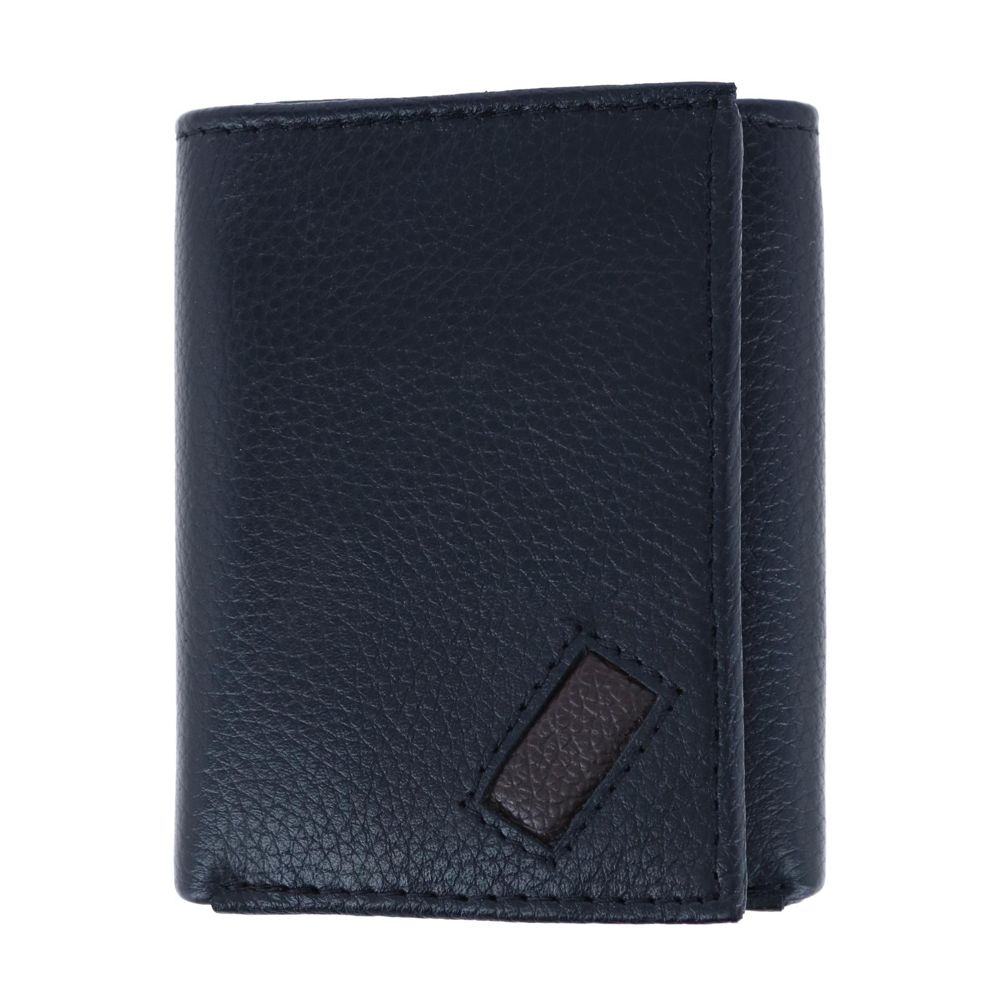 CTM® Men's Leather Trifold Wallet
