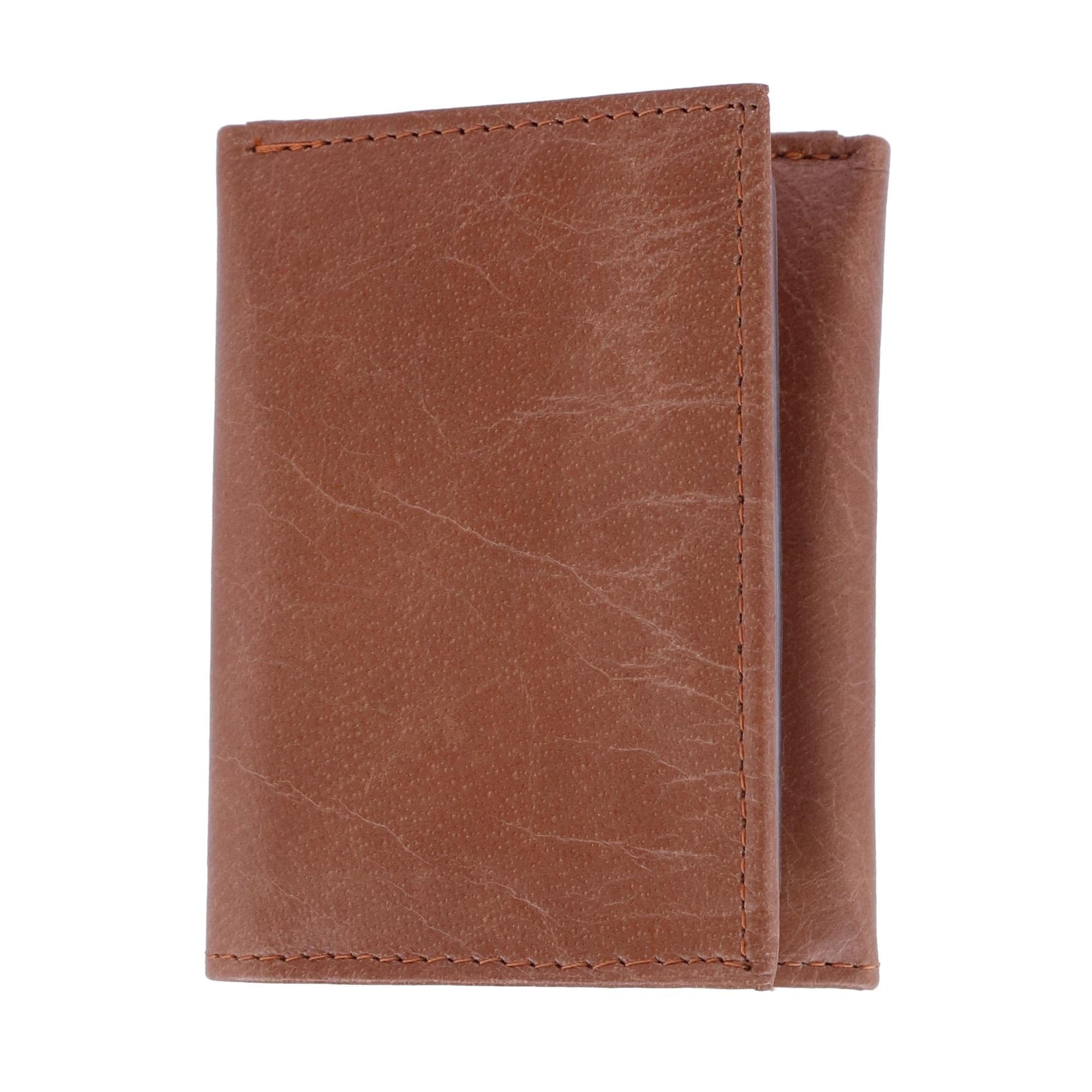 CTM® Men's Leather Trifold Wallet