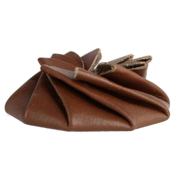 Leather Squeeze Coin Change Pouch