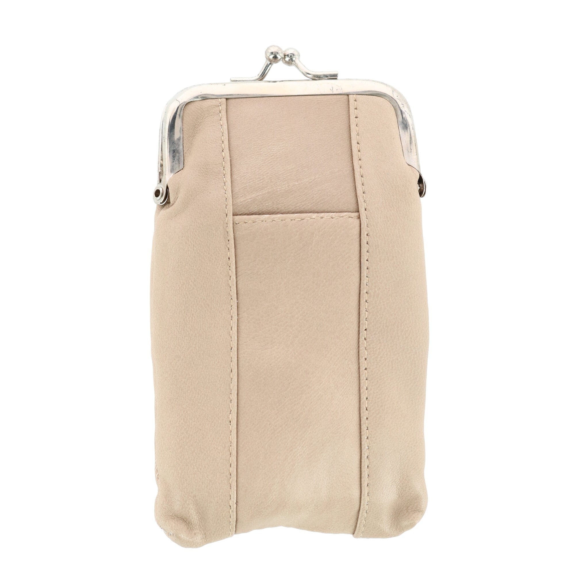 CTM® Women's Leather Cigarette Case with Lighter Pocket