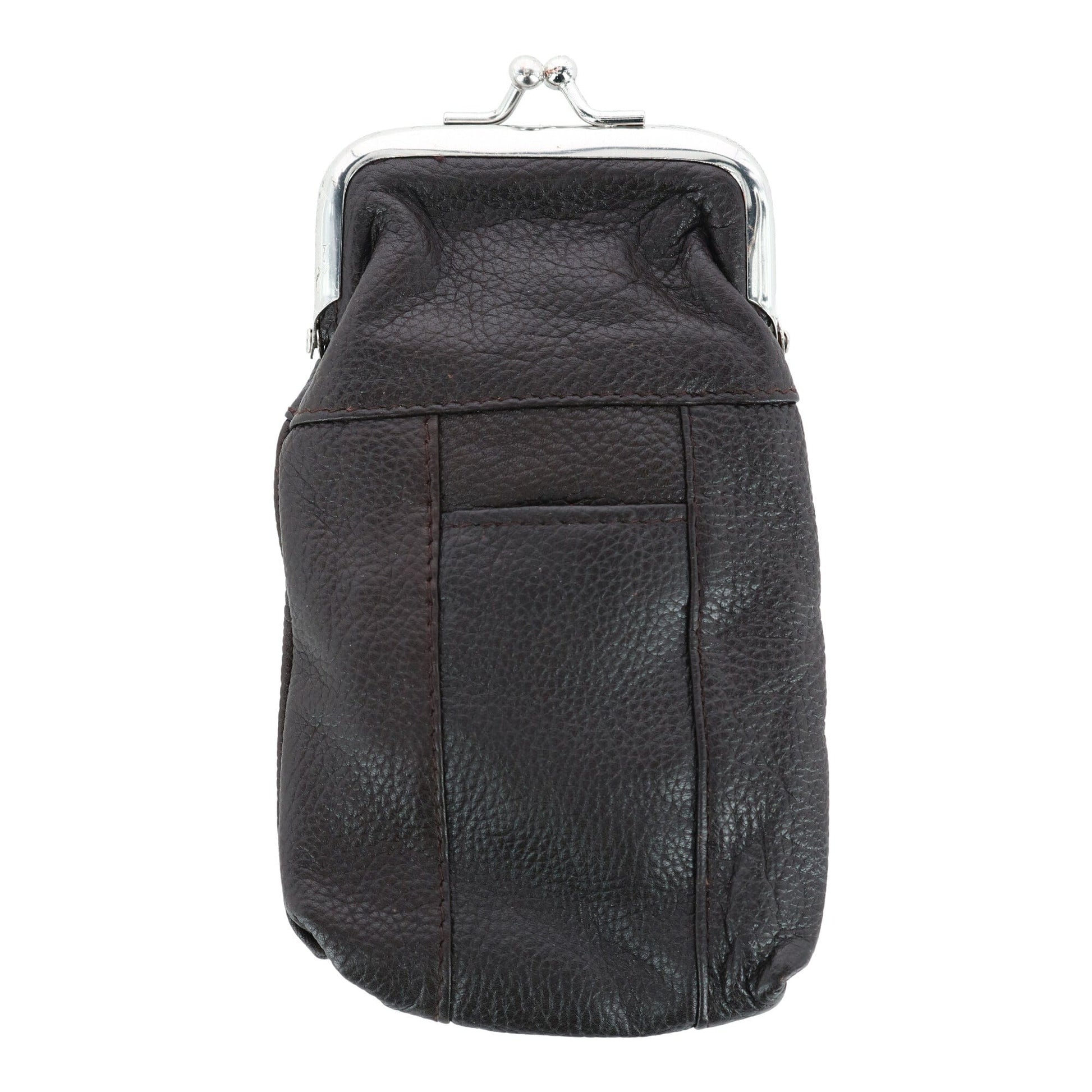 CTM® Women's Leather Cigarette Case with Lighter Pocket