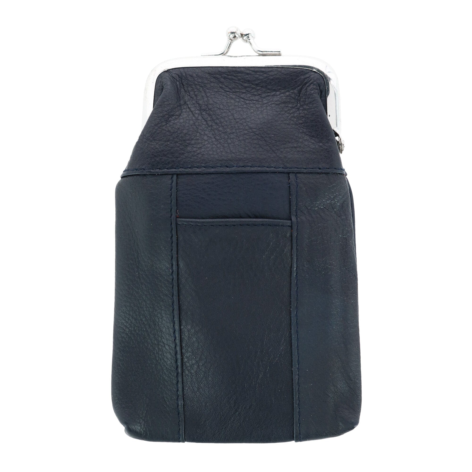 CTM® Women's Leather Cigarette Case with Lighter Pocket