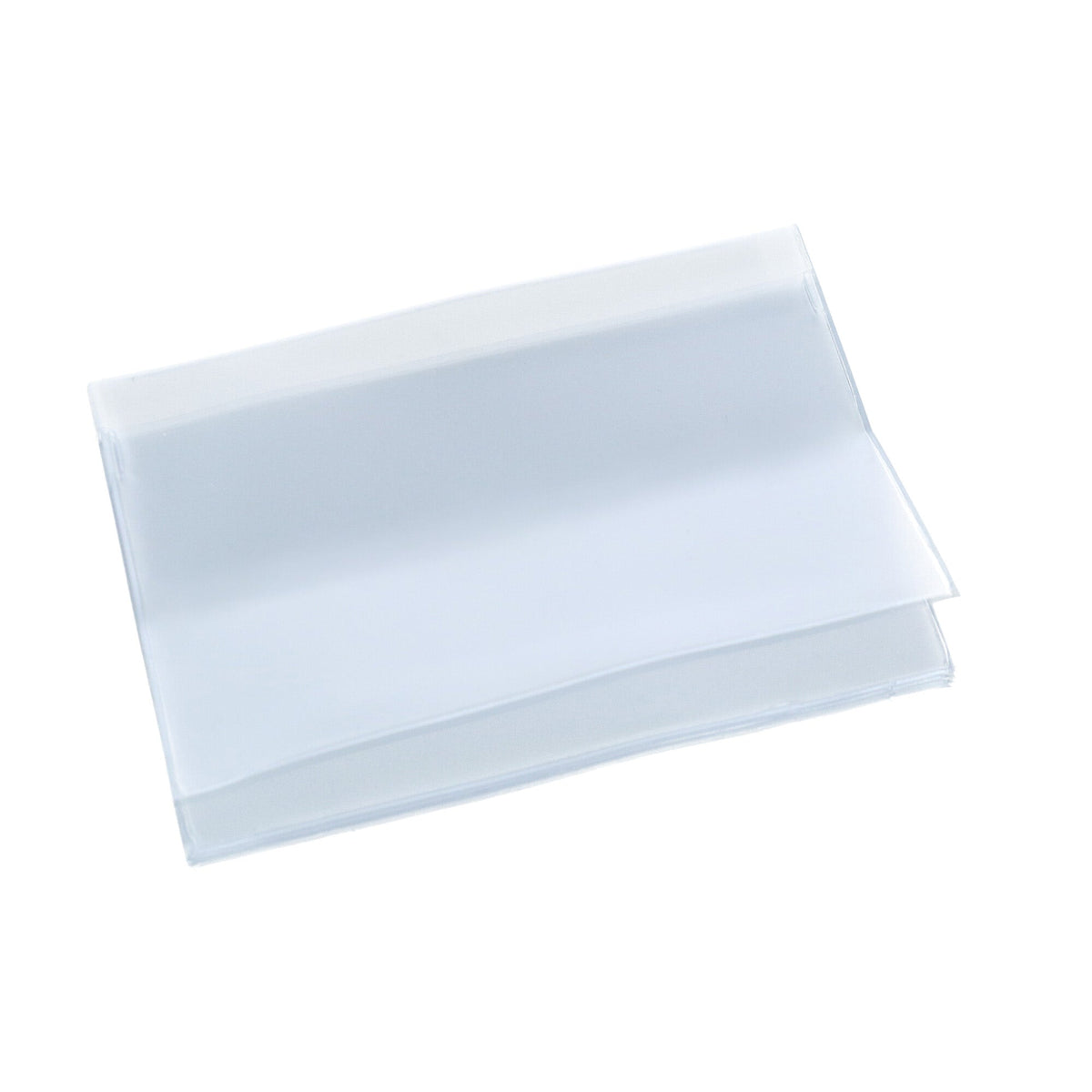 CTM® Vinyl Window Inserts for Vertical Bifold or Trifold Wallets (6 Sleeves) - Clear