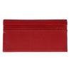 RFID Leather Checkbook Cover with American Flag Detail