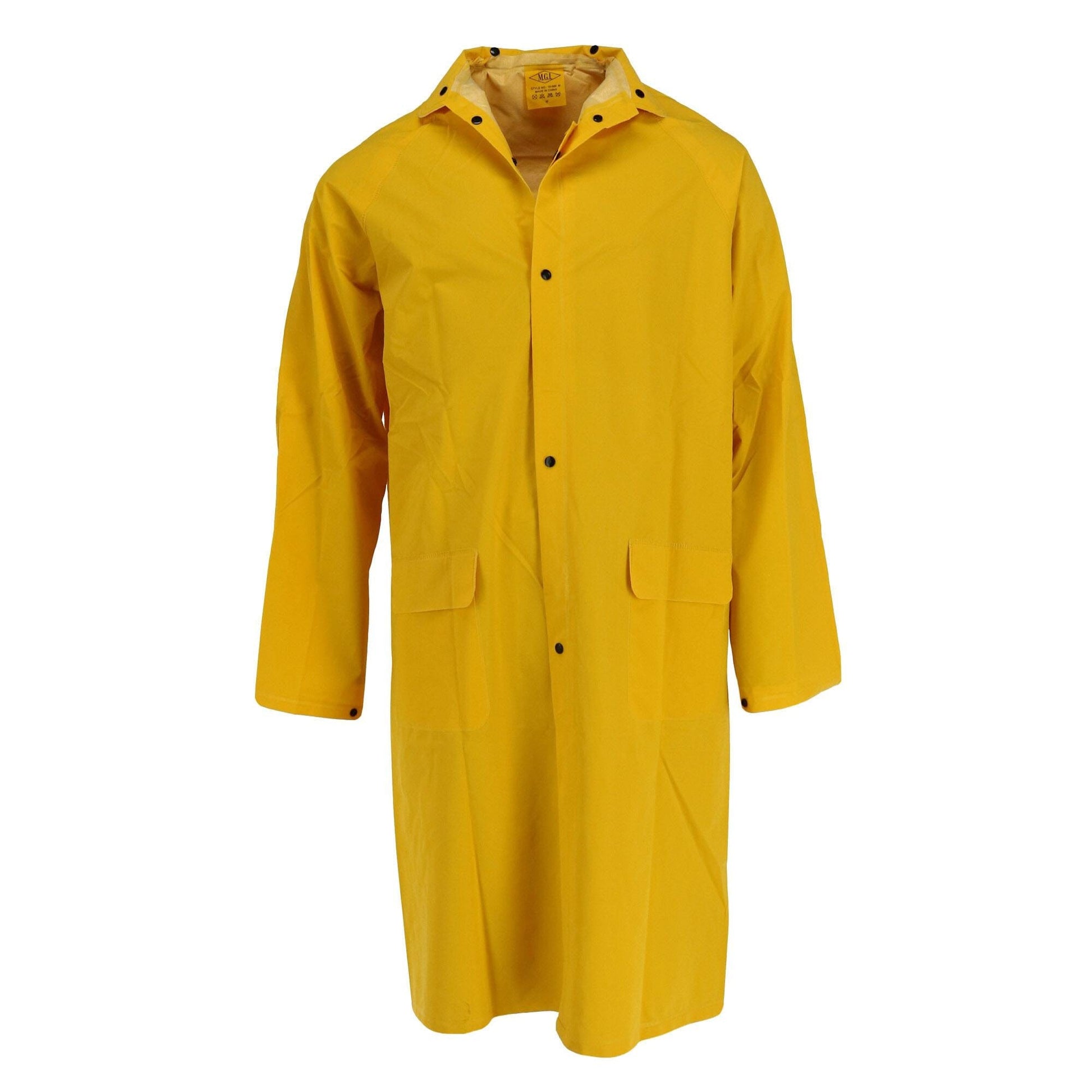 Tuff Grip Men's Rain Coat with Detachable Hood - Men's Rain Coat with Detachable Hood