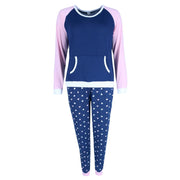 Women's Plus Size Heart Print Jogger PJ Set
