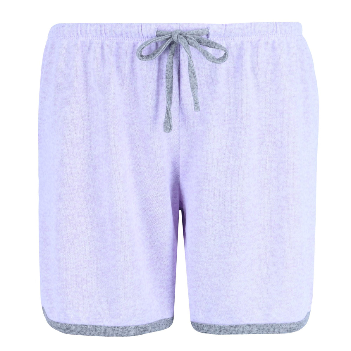 PJ Couture Women's Solid Short Pajama Set - Purple