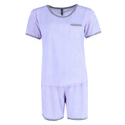 Women's Solid Short Pajama Set