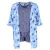Women's Tank Top and Shorts with Robe Sleep Set