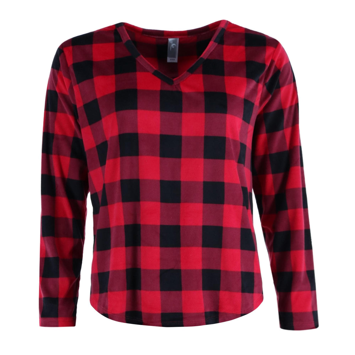 PJ Couture Women's Buffalo Plaid Pajama Sleep Set - Buffalo Plaid