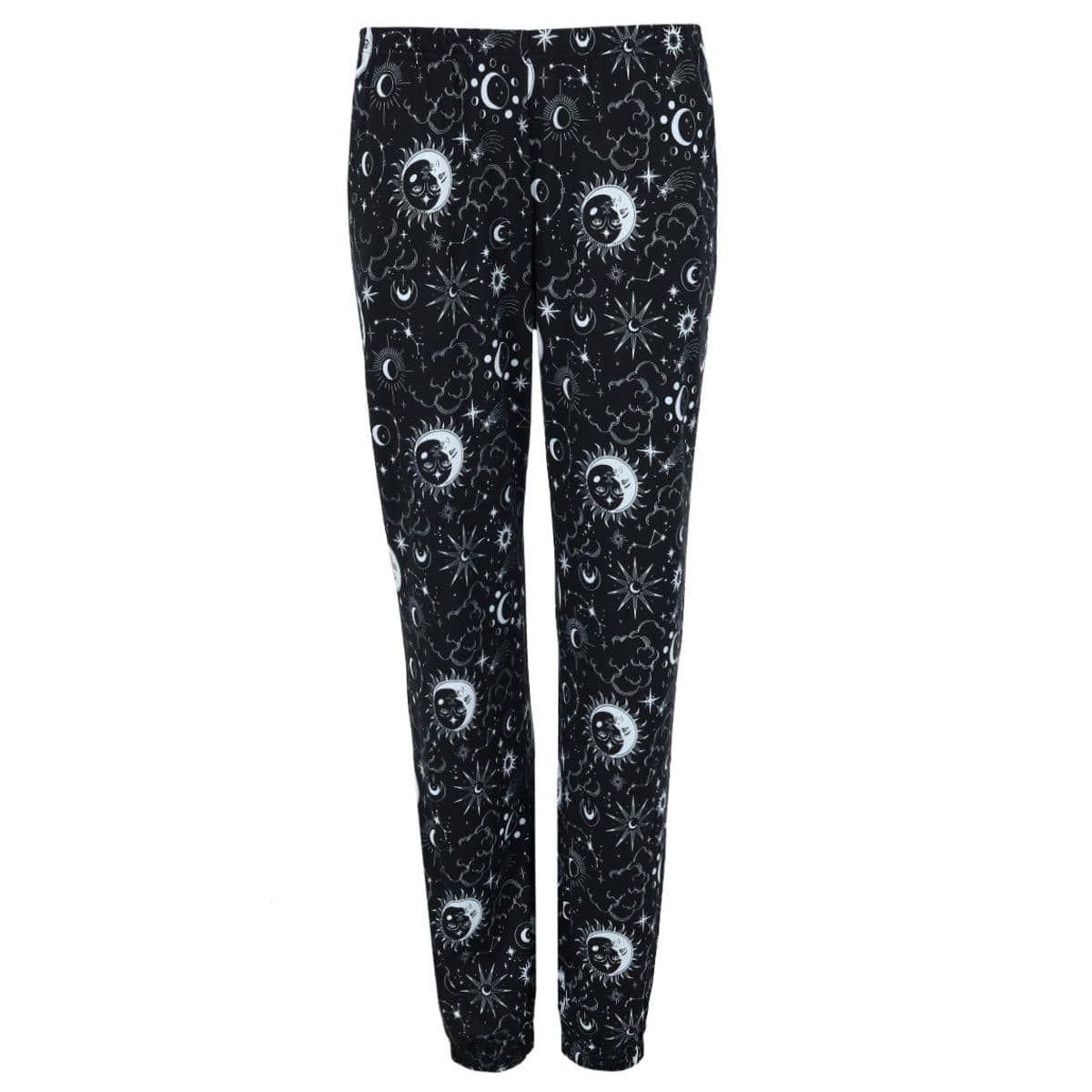 PJ Couture Women's V-Neck Short Sleeve Jogger Set - Black