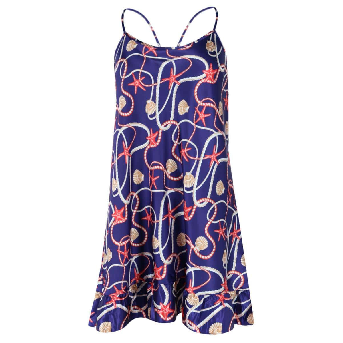 PJ Couture Women's Nautical Cami Chemise - Women's Nautical Cami Chemise