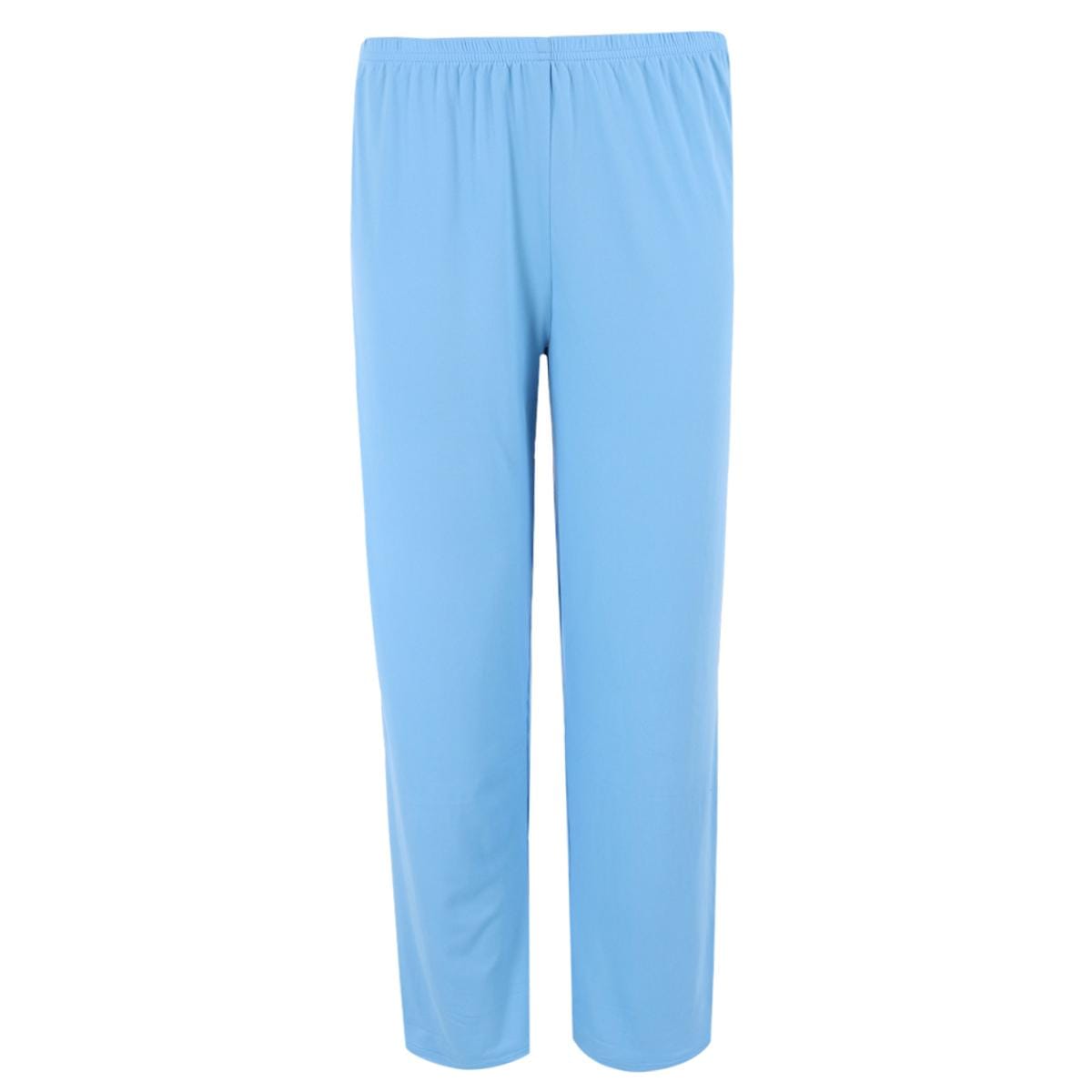 PJ Couture Women's Short Sleeve and Pants Notch Collar Pajama Set - Blue