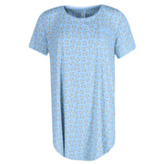 Women's Short Sleeve Ribbed Sleep Shirt