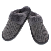 Women's Waffle Knit Slide House Slippers