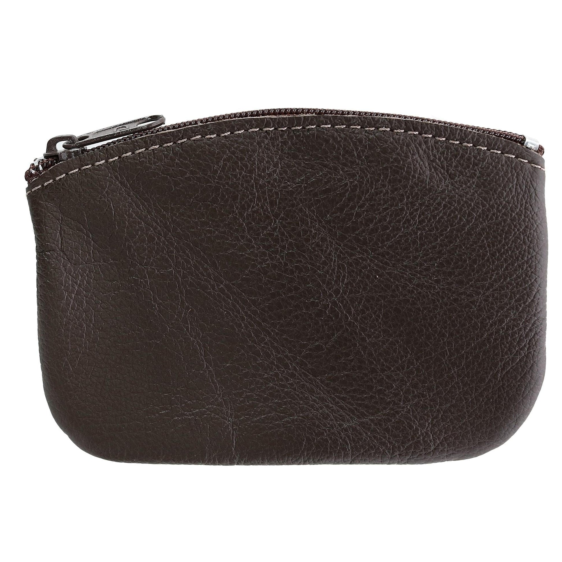 CTM® Leather Credit Card Pouch and Coin Holder - Leather Credit Card Pouch and Coin Holder