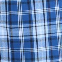 Hanes Men's Big & Tall Comfort Flex Plaid Pajama Lounge Pant - Blue
