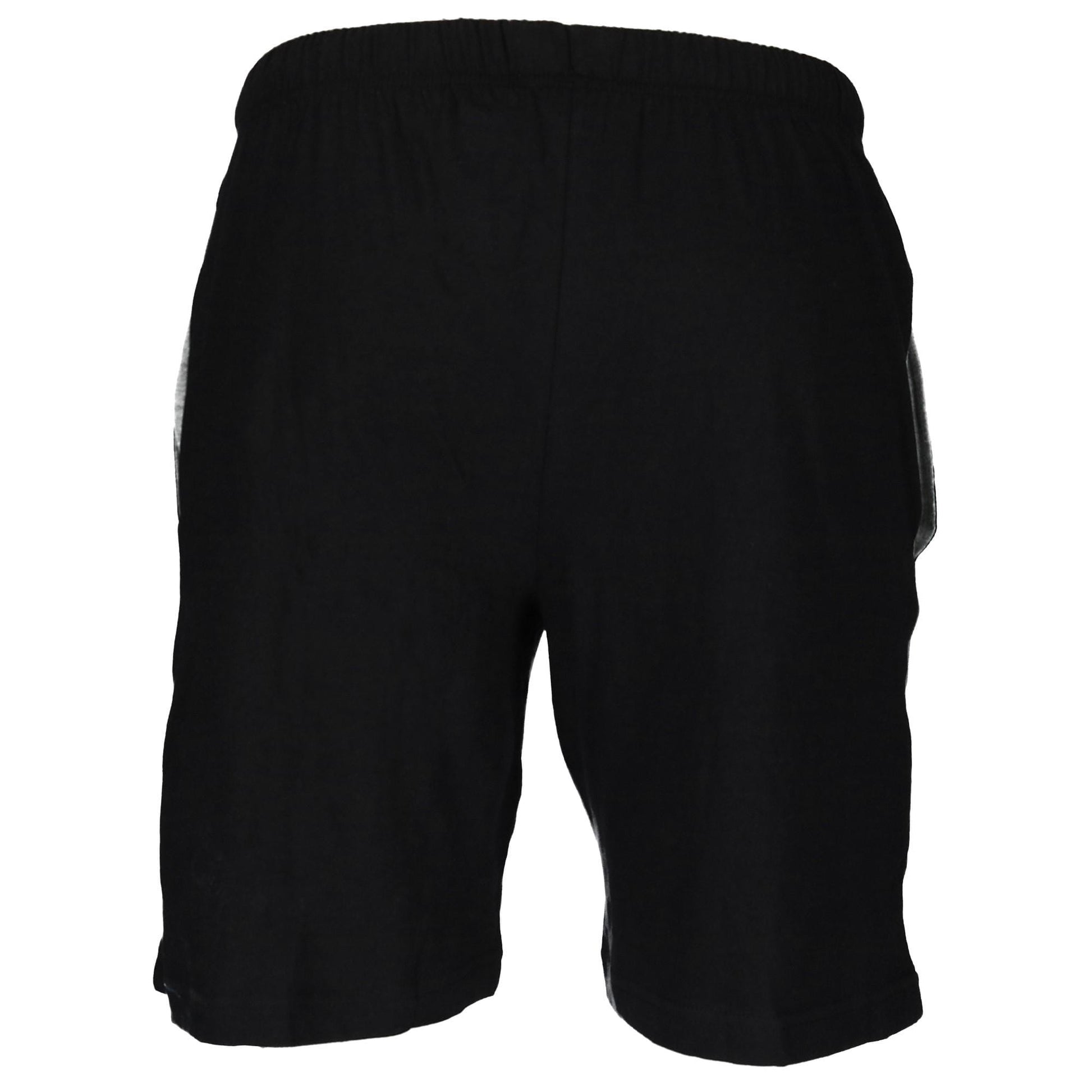Hanes Men's Jersey Knit Cotton Button Fly Pajama Sleep Shorts - New Black
