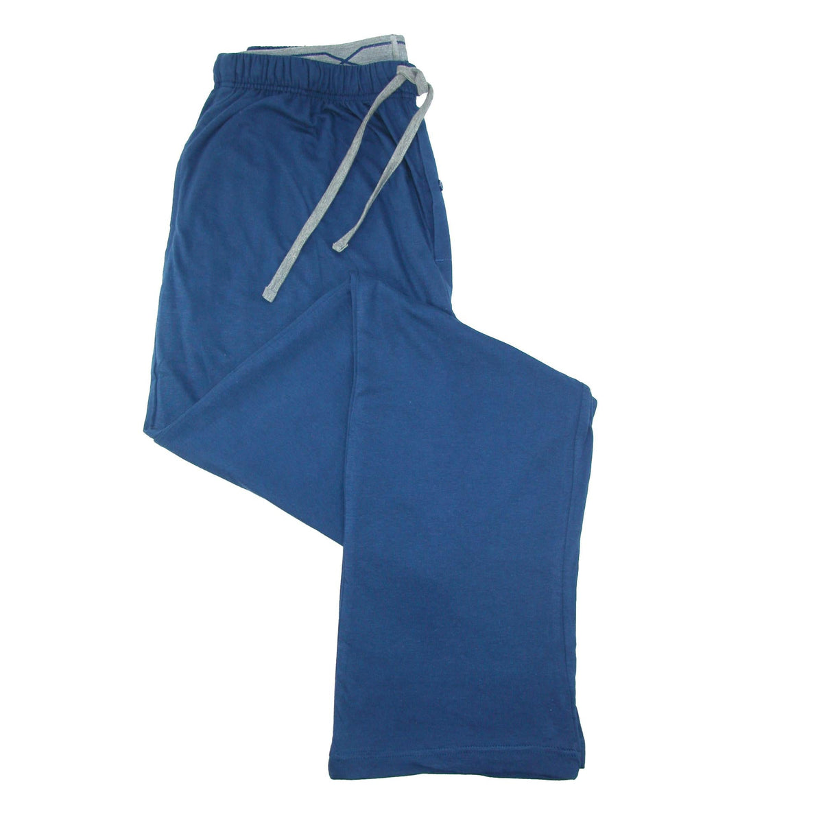 Hanes Men's Big and Tall X Temp Knit Pajama Pant - Blue