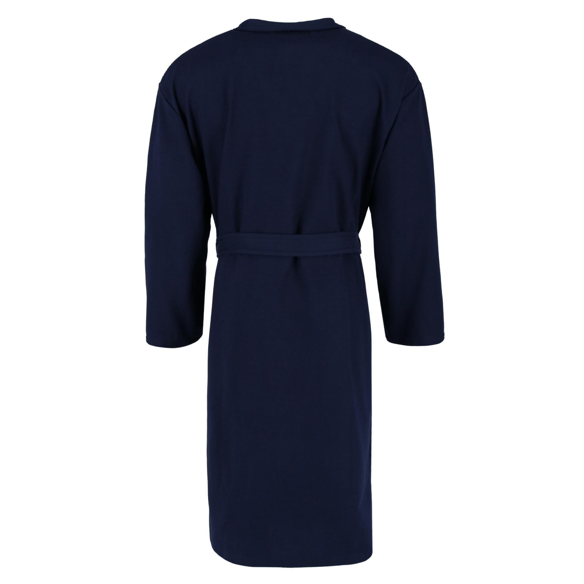 Hanes Men's Waffle Knit Robe - Blue