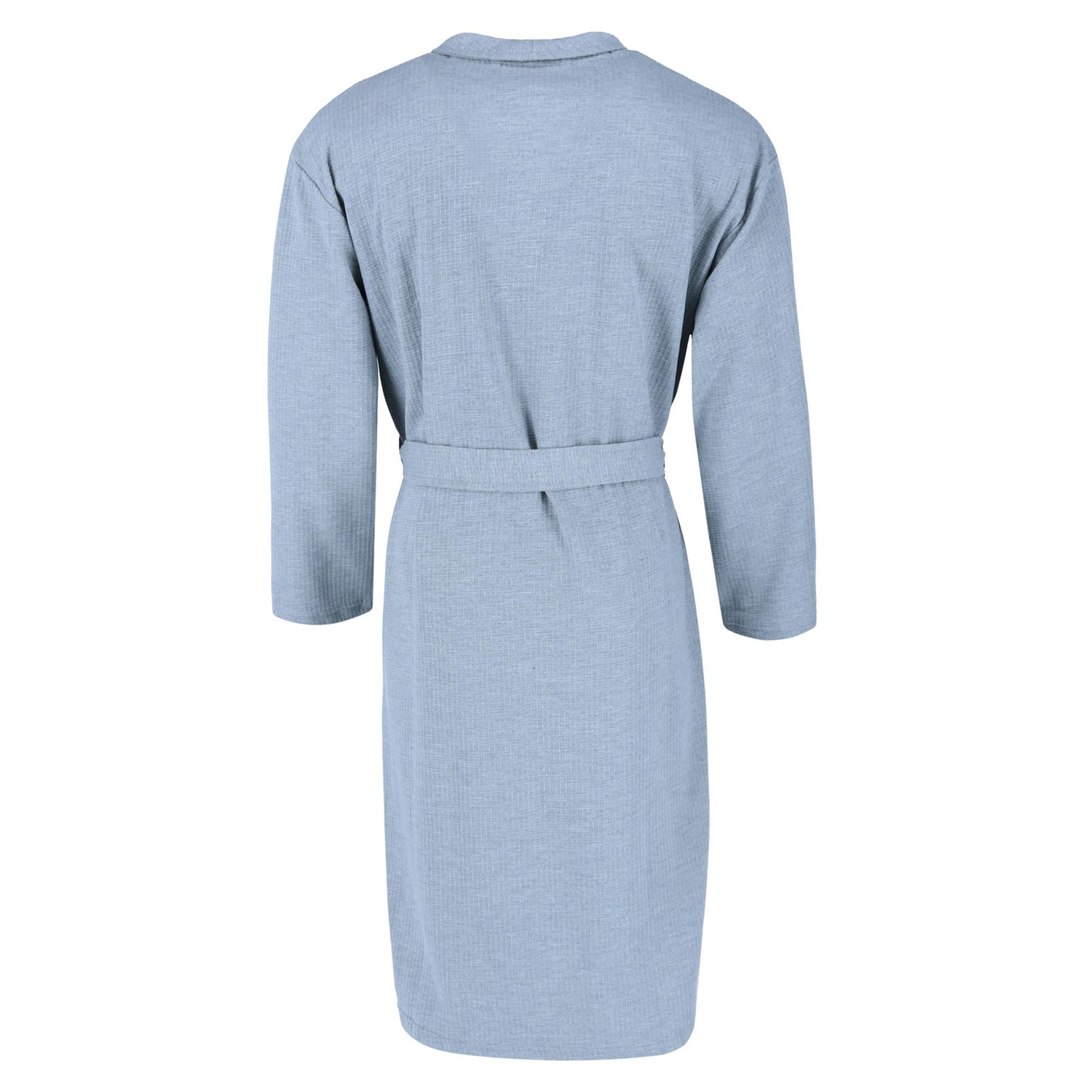 Hanes Men's Waffle Knit Robe - Grey