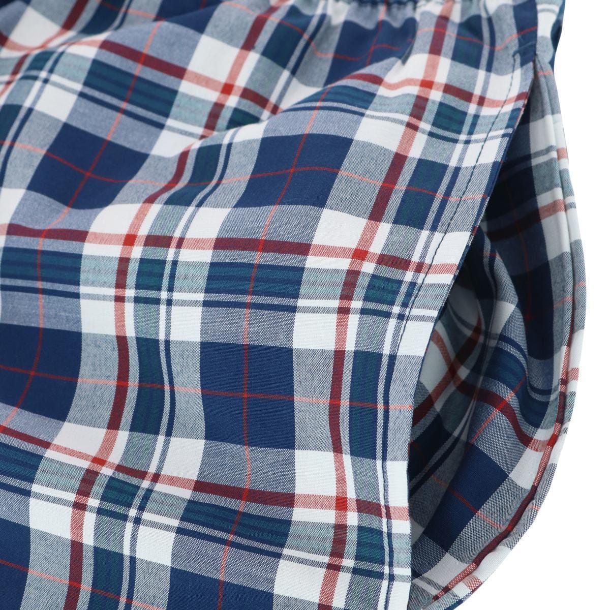 Hanes Men's Woven Cotton Pajama Sleep Shorts - Blue