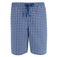 Navy and White Plaid