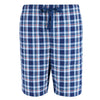 Men's Cotton Madras Drawstring Sleep Pajama Shorts