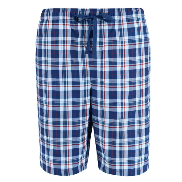 Men's Woven Cotton Pajama Sleep Shorts