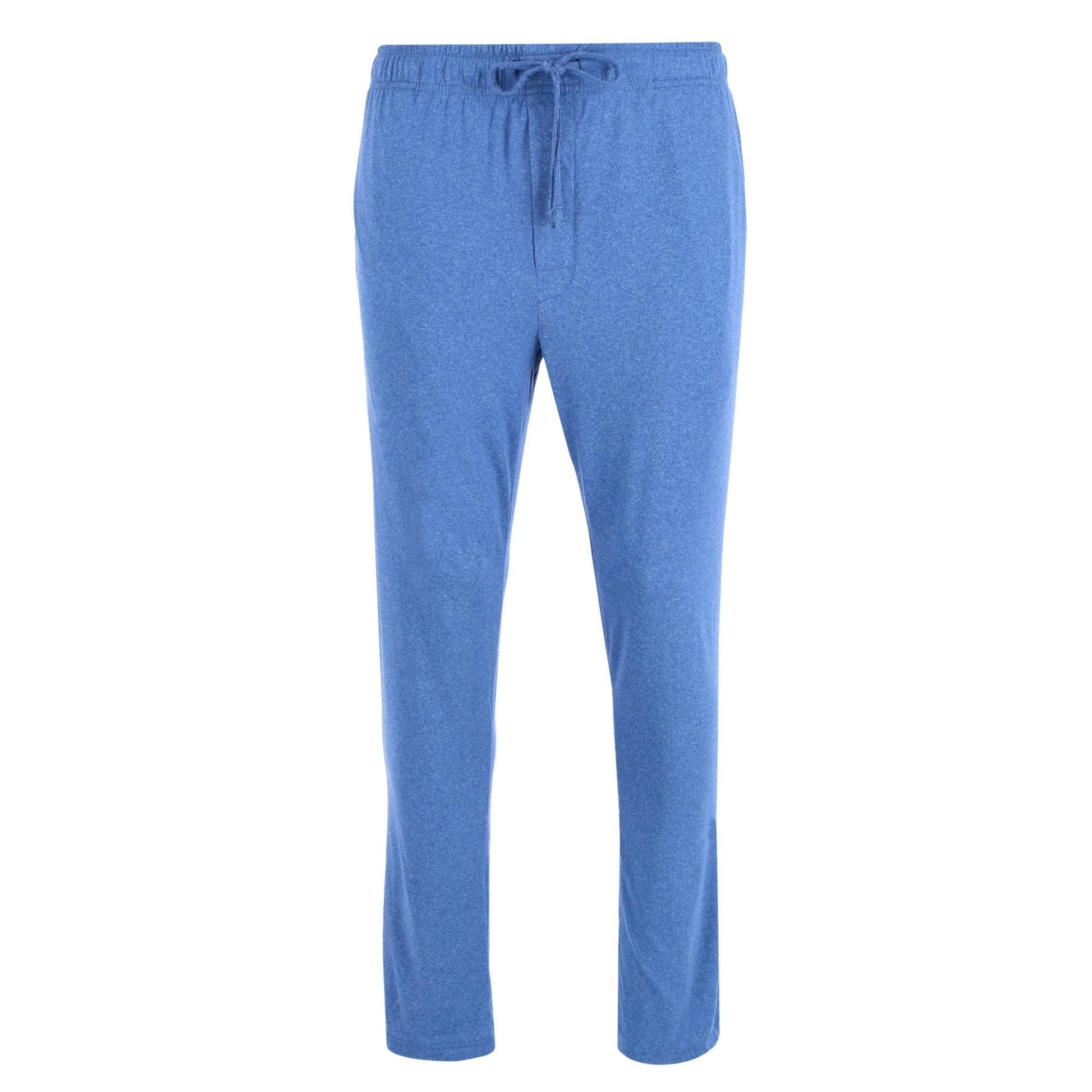 Hanes Men's Tag-Free Lightweight Pajama Lounge Pant - Medium Blue Heather