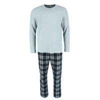 Grey with Grey and Black Plaid