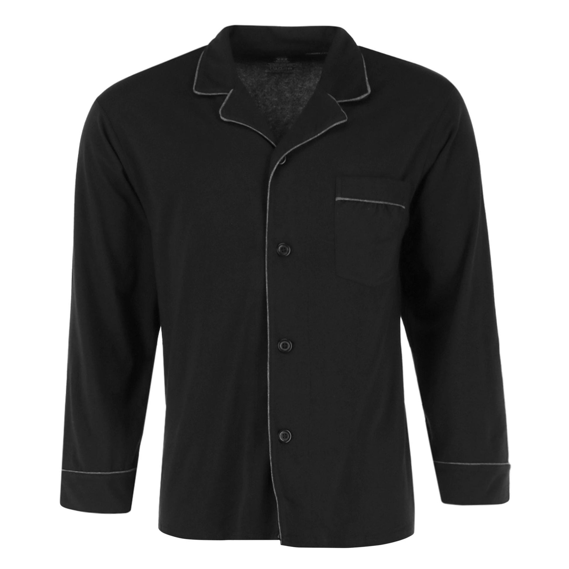 Hanes Men's Two Piece Sleep Set - Black